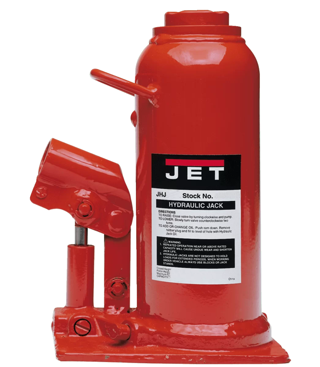 Jet JHJ-35, 35-Ton Hydraulic Bottle Jack