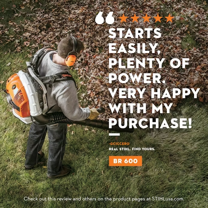 Stihl BR 600 Professional Lawn Blower - Image 3