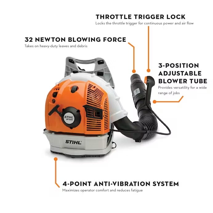 Stihl BR 600 Professional Lawn Blower - Image 2