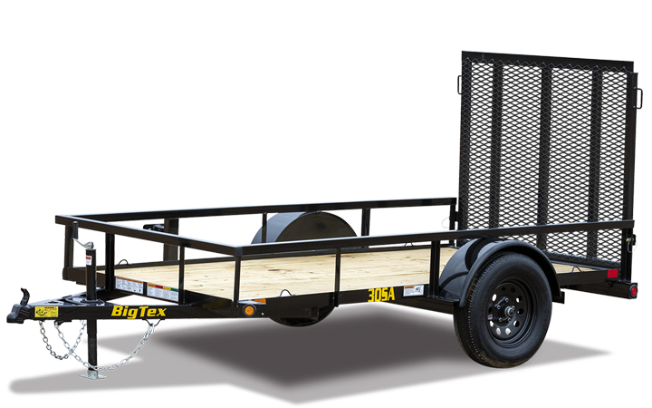 Big Tex 30SA Single Axle Utility Trailer-8ft