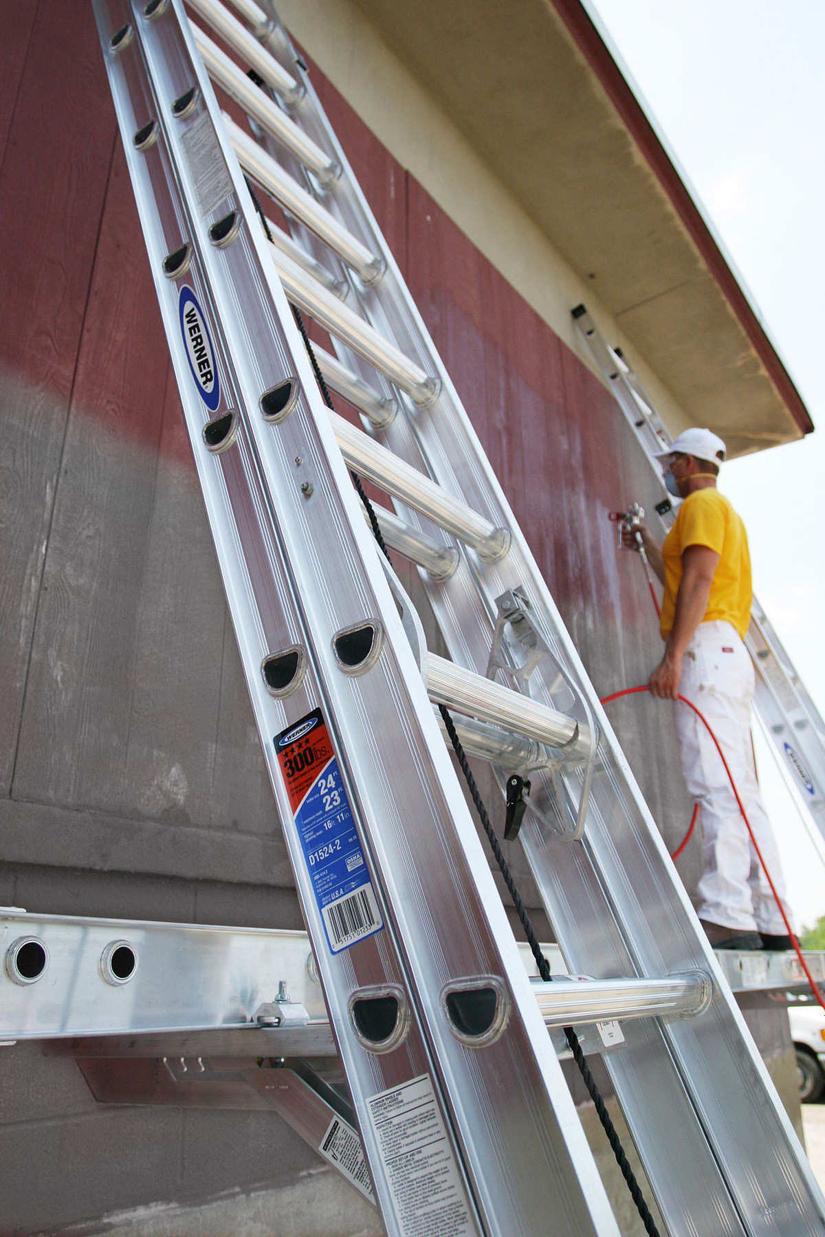 Werner 40ft Type IA Aluminum D-Rung Extension Ladder - D1540-2 - Image 2
