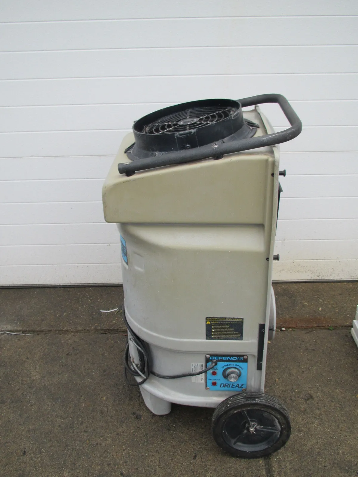 DriEaz F258 DefendAir EX Portable Negative Air Scrubber