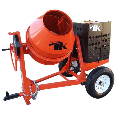 TK Equipment CM9 Concrete Mixer Gas Towable For Rent
