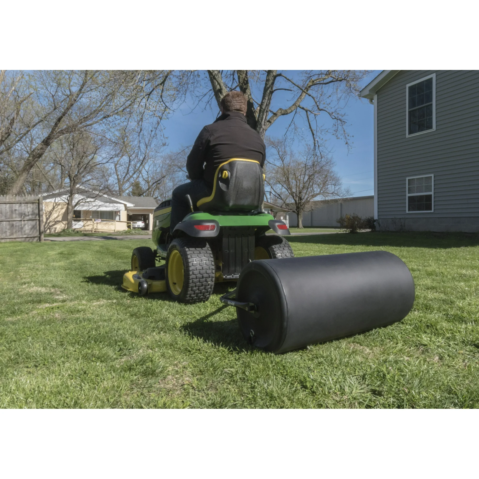 Agri-Fab, Inc. 18in. x 36in. Poly Tow Behind Lawn Roller #45-02681 - Image 2