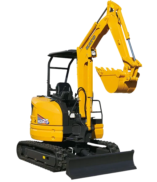 Kato HD25V5 Mini Excavator - Image 4